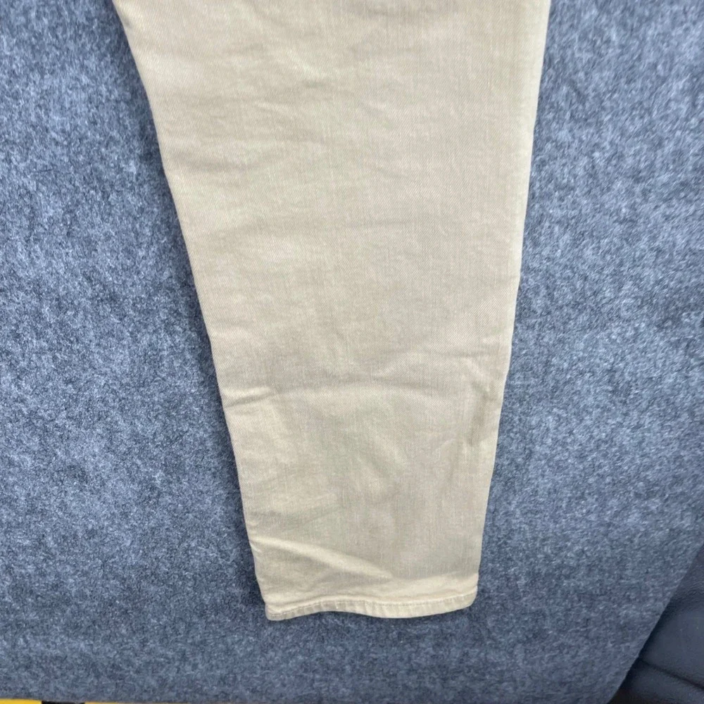 CIVILIANAIRE Jeans Mens 32x30  Slim Fit Beige Denim Walker Allen Edmonds